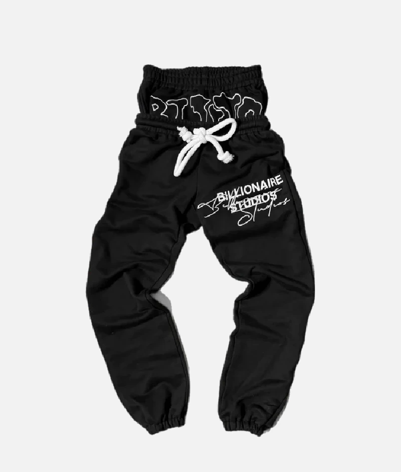 Billionaire Studio Bloo Sweatpants Black Billionaire Studio Bloo Sweatpants Black