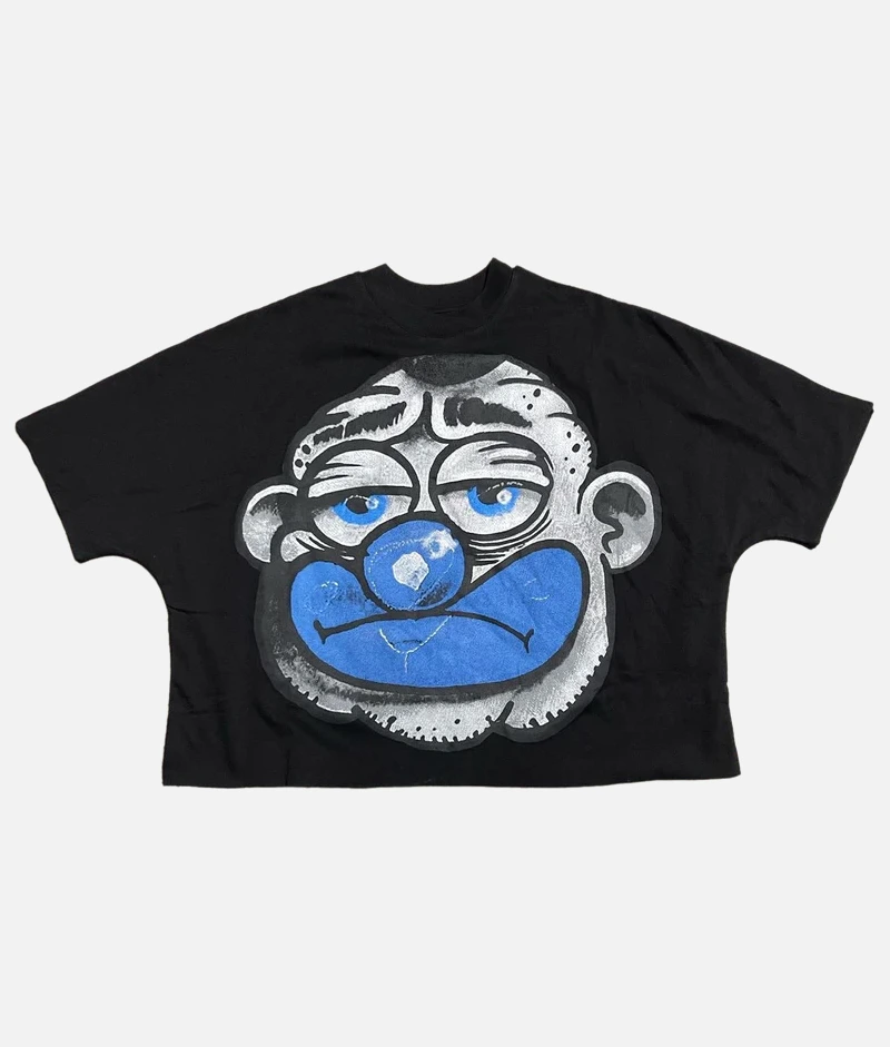 Billionaire Studios Bloo Frown Tee Black (2) Billionaire Studios Bloo Frown Tee Black (2)