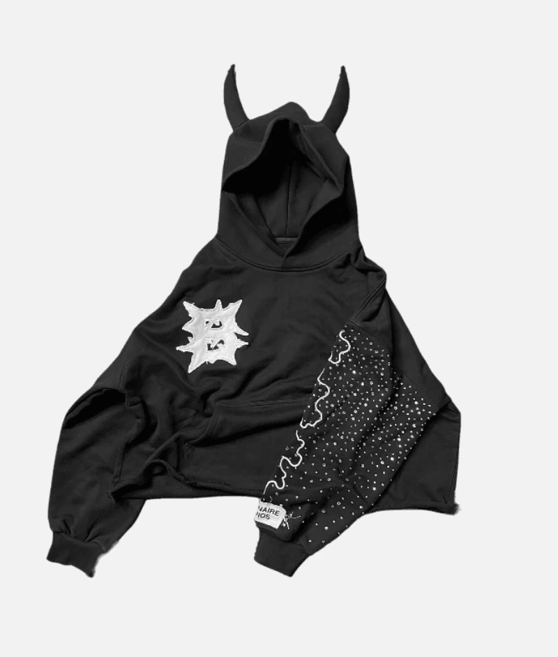 Billionaire Studios Bluto Demon Hoodie Black (2) Billionaire Studios Bluto Demon Hoodie Black (2)