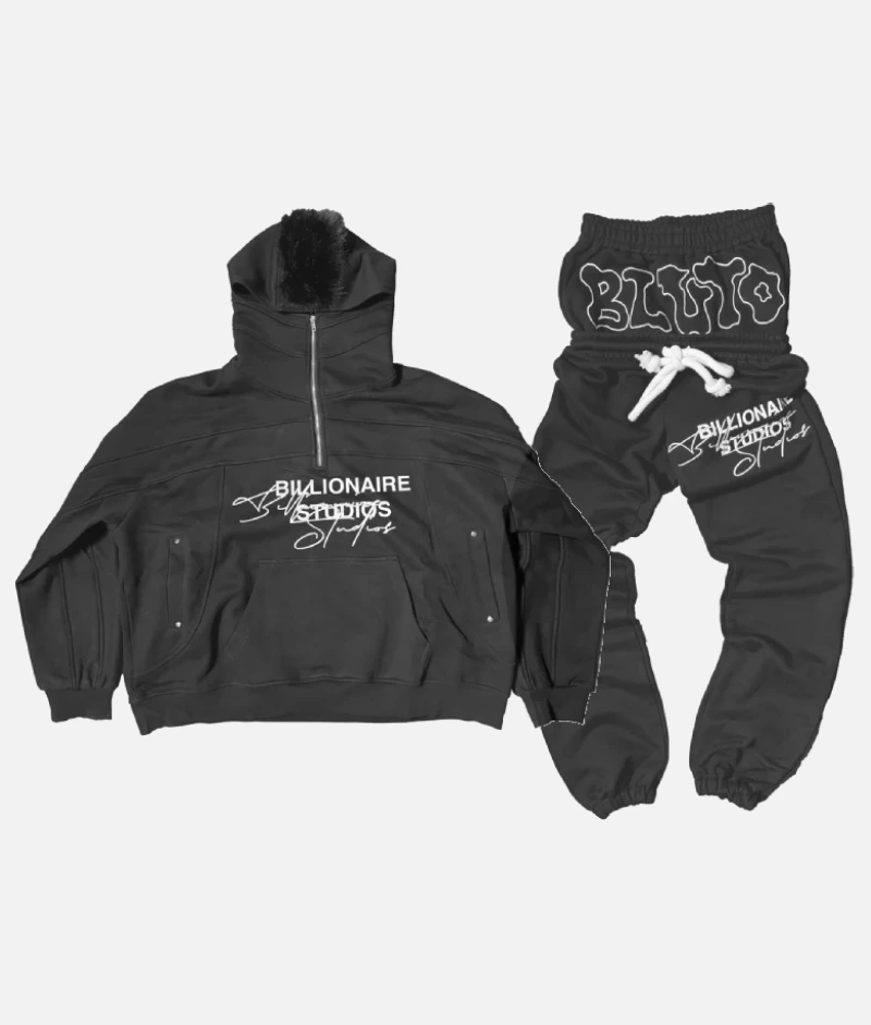 Billionaire Studios Bills Raver Tracksuit Black (4) Billionaire Studios Bills Raver Tracksuit Black (4)